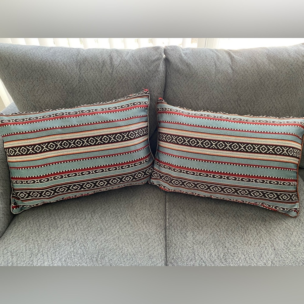 AZTEC design ornamental pillows